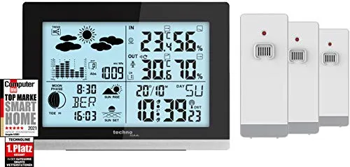 Technoline Set WS6762, Schwarze Station Weiße Sender