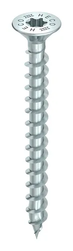 Heco TOPIX-plus Senkkopfschraube HD 4 x 20 mm, Vollgewinde, blau verzinkt - 60390 (VPE: 1.000 Stück)