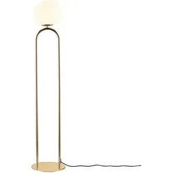 design for the people Stehlampe SHAPES in gold von Nordlux