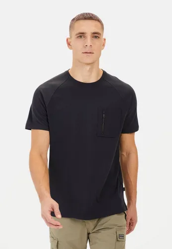 camel active Herren T-Shirt mit Cooling Effekt - Dunkelblau, Menswear-XL - T-Shirts für Herren, schnelltrocknend und elastisch für optimale Bewegungsfreiheit. Ultraleichtes, atmungsaktives Material mit seitlichen Schlitzen für eine bequeme Passform.