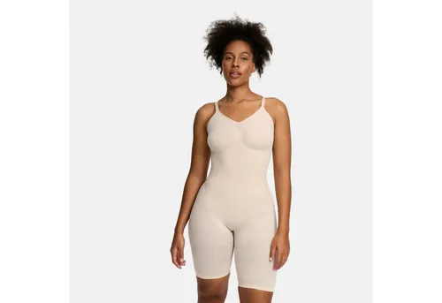 creamy fabrics Damen Figurformender Shapewear Bodysuit mit Shorts – Perfekt unter Kleidern – Starke Kompression für Bauch, Taille & Oberschenkel – Nahtlos & Verstellbare Träger