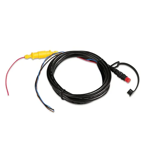 Garmin Striker Fishfinder Power Data Cable 4-pin - GPS Geräte - 1,83 m langes Strom-/Datenkabel für Garmin echoMAP und STRIKER mit NMEA 0183 Ein-/Ausgängen, ideal für zuverlässige Stromversorgung auf dem Wasser.