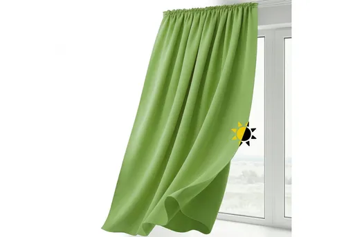 Beautex Verdunkelungsvorhang Verdunkelungsgardine Kräuselband Vorhang blickdicht abdunkelnd (1 St), Kräuselband, verdunkelnd