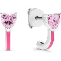 JETTE Paar Ohrstecker SUMMER LOVE in silber von JETTE