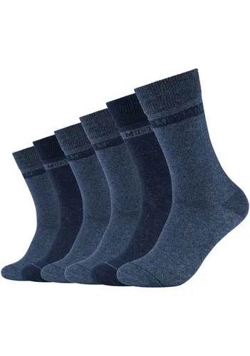 MUSTANG Socken casual (6-Paar) weicher und elastischer Komfortbund