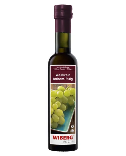 Weißwein Balsam-Essig 0,25l - WIBERG (32,65 EUR/l)