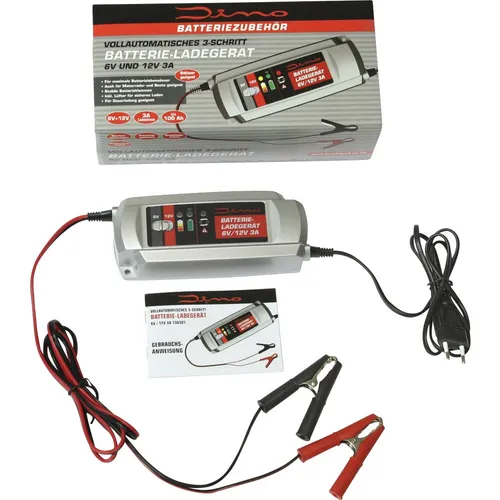 Dino KRAFTPAKET 136301 Automatikladegerät 12 V, 6 V 3 A