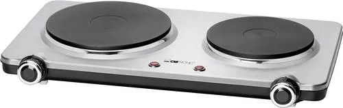 Clatronic Edelstahl-Doppelkochplatte DKP 3668 E