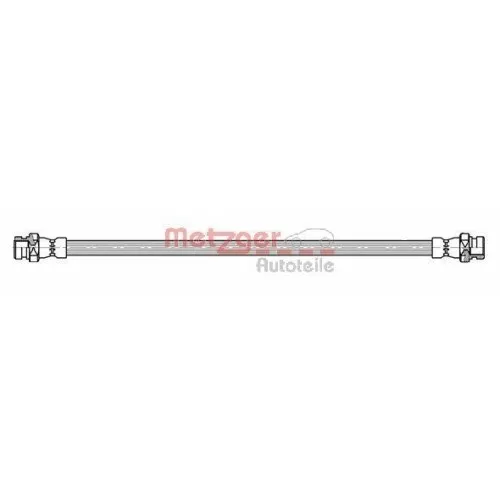 Metzger Autoteile Bremsschlauch 4113335