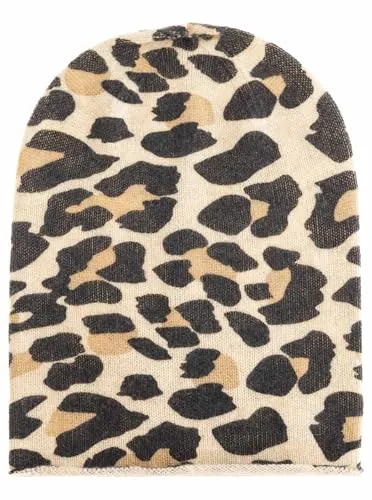 Zwillingsherz Beanie Leo 100% Cashmere hellbeige - one size