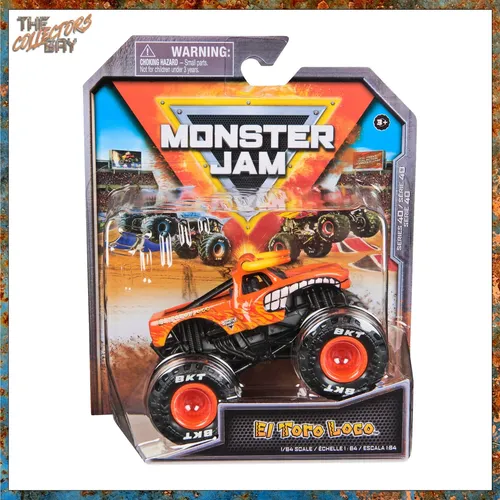 Monster Jam 1:64 El Toro Loco (Crazy Creatures) (Spin Master Trucks Series 40)