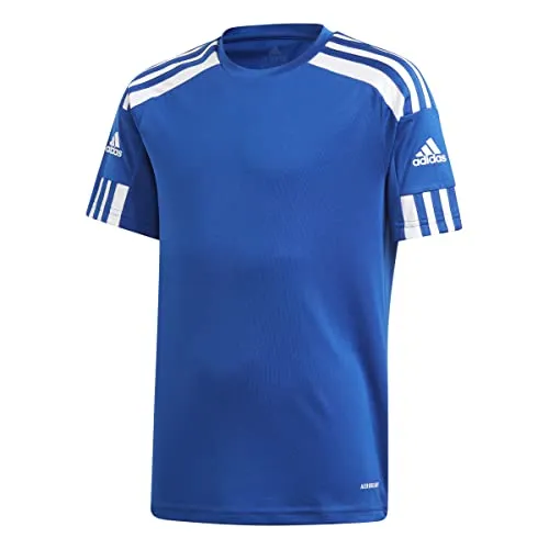 adidas Jungen Squadra 21 Jersey, Royal Blue / White, 9-10 Years