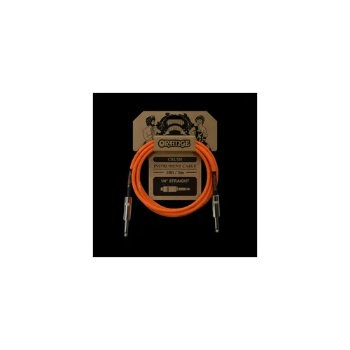 ORANGE Instrumentenkabel gerade-gerade, 3 m, orange