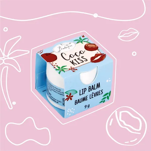 BadeFee Lippenbalsam Coco KISS 10ml - Intensive Pflege für geschmeidige Lippen