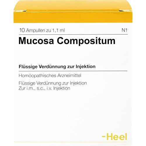 MUCOSA compositum Ampullen 1,1 ml