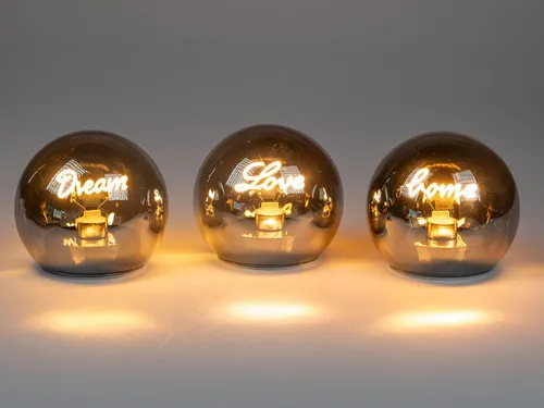 formano Dekokugel mit Timerfunktion, Schwarz – Stilvolle Beleuchtung