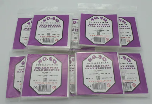 1.000 Docsmagic.de Medium Square Board Game Sleeves von Docsmagic.de