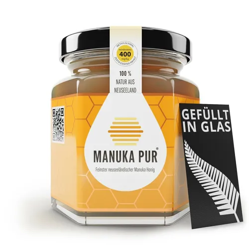 Manuka Honig PUR MGO 400+ 500g – Premium Neuseeland – 100% Rein & Laborgeprüft