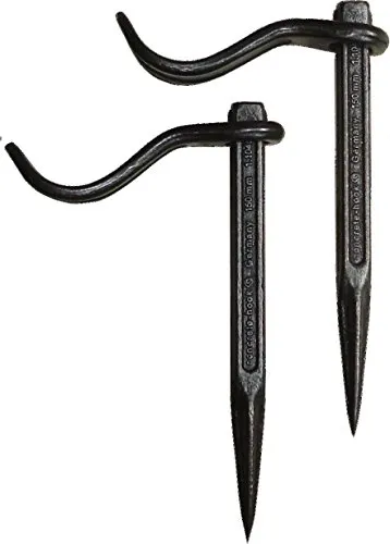 Connex Verputzhaken für Beton in schwarz von Connex