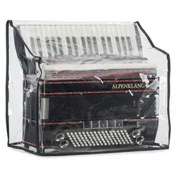 Alpenklang Cover für 96 Bass-Akkordeon Transparent von Alpenklang