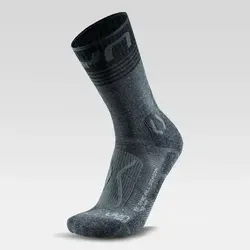Uyn MAN Trekking One ALL Season Mid Socks anthracite/grey (G044) 39/41 - Sportsocken für Herren mit innovativer Zerocuff-Technologie für optimalen Halt ohne Einengung, ideal für längere Trekkingtouren und ausgezeichnete Atmungsaktivität.