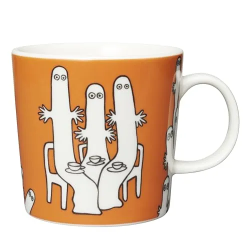 Moomin 1005313 Tasse, Porzellan in orange von Arabia