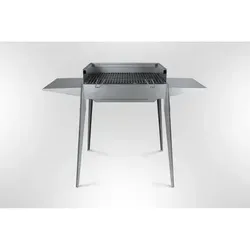 El Gaucho Asado Edelstahl-Holzkohlegrill