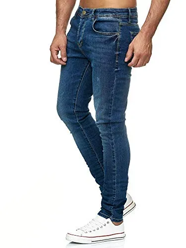 Tazzio Jeans Skinny Fit Herren Jeanshose - Moderne Herren Jeans im Skinny Fit aus hochwertigem Stretch-Denim für optimalen Tragekomfort. Zeitloses Design, ideal für jeden Anlass. Erhältlich in verschiedenen Farben.