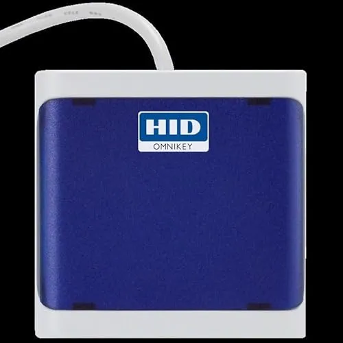 HID OMNIKEY 5022 CL - Kontaktloser Kartenleser mit USB C - HID OMNIKEY 5022 CL, kompakter kontaktloser Kartenleser für einfache Handhabung, ideal für vielseitige Anwendungen. Mit 1,5 m Kabel und optionalem Kartenhalter.