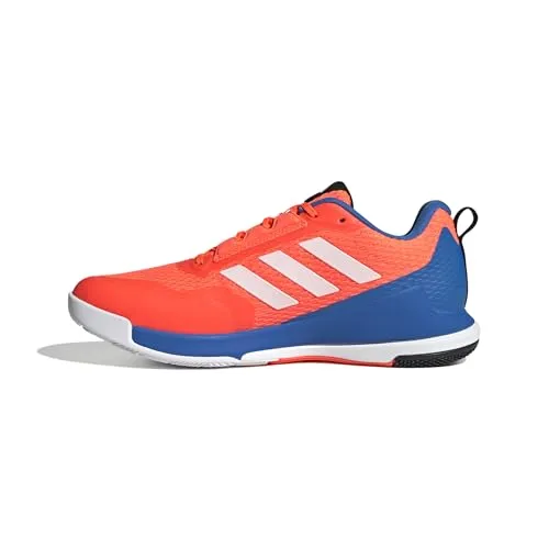 ADIDAS PERFORMANCE NOVAFLIGHT 2 INDOOR Hallenschuh, Gr. 42,5, Team Solar Orange - Herren-Sportschuhe, ideal für Handball und Volleyball, mit Lightstrike Technologie für Dämpfung und hervorragendem Grip auf Hallenböden.