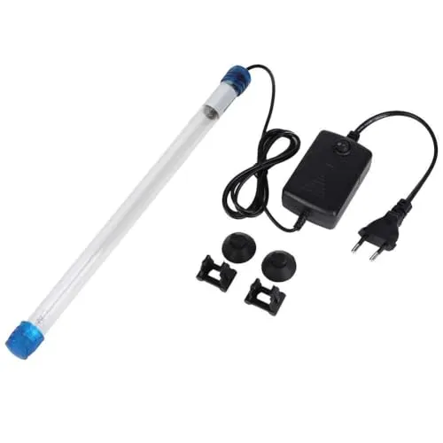Aquarium UV Sterilisator Licht Wasser Sauber Lampe Tauch UV Licht Algen Bakterien Tötung Lampe für Reinigung von Aquarien Aquarium Pools Fishbowl(11W)