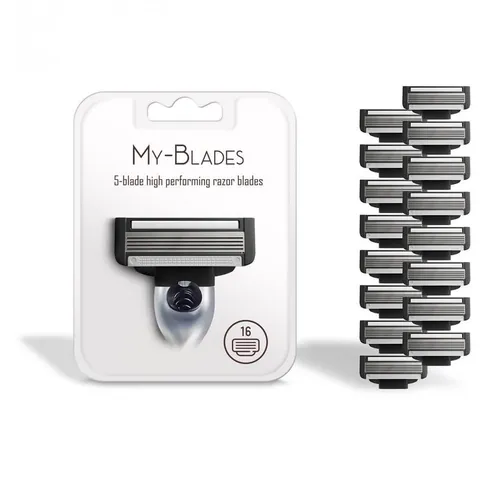 My-Blades® Rasierklingen für Gillette Mach3 – 16 Ersatzklingen
