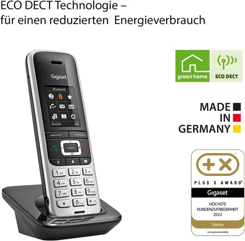 Gigaset S850H DECT-Mobilteil mit Ladeschale von Gigaset