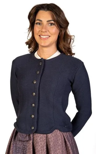 Trachtl Trachtenjacke JACKE - TRACHTENJACKE BLAU (ORIGINAL TRACHTL) - Trachtenmode in Größe 44, aus 50% Baumwolle und 50% Acryl, maschinenwaschbar und ideal für festliche Anlässe.