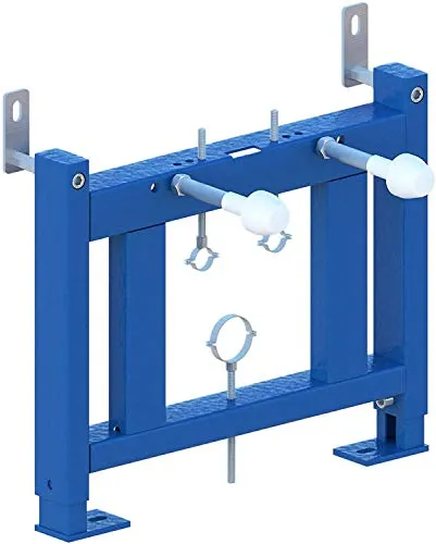 Vorwandelement-Rahmen für hängendes Bidet, universell, komplett mit Anschlussverbindungen für Bidet