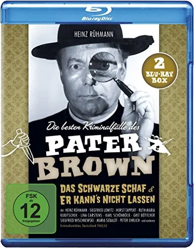 Pater Brown - Die besten Kriminalfälle: Das schwarze Schaf/Er kann's nicht lassen [Blu-ray] - Spannender Krimi-Film für die ganze Familie, freigegeben ab 12 Jahren, ideal für Krimi-Fans und Pater Brown Liebhaber.