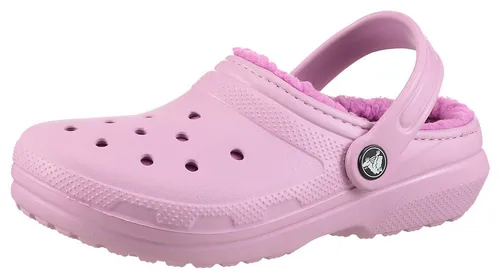 Crocs Kids Classic Lined Clog Clog Hausschuh, Pantoffel, Schlappen mit Warmfutter