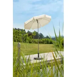 Schneider Sonnenschirm Locarno, 150 cm rund, natur, 715-02