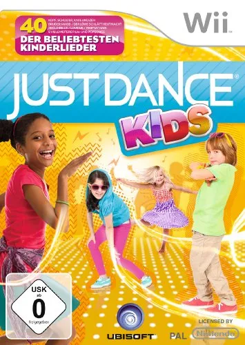 Just Dance Kids für Nintendo Wii - Neu & Versiegelt - Musik- und Tanzspiel für die ganze Familie, ideal für Kinder ab 0 Jahren, aus der beliebten Just Dance-Serie, perfekt für unvergessliche Spielmomente.