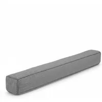 Beautissu Levante OM Zugluftstopper 6,5x130cm Grau