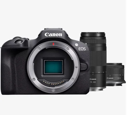 Canon EOS R100 Kit mit RF-S 18-45mm und RF 75-300mm von Canon