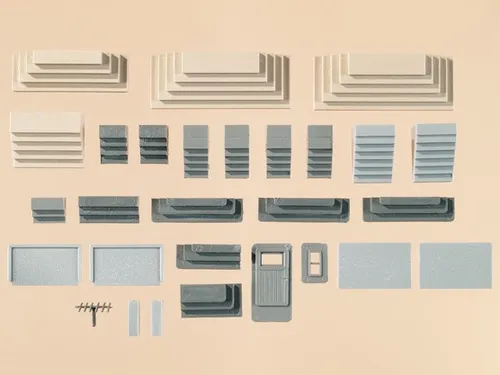 Auhagen 48646 Spur H0/ TT - 17 verschiedene Treppen NEU und OVP