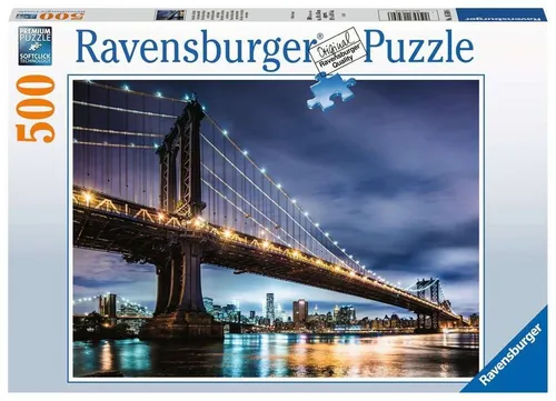 Ravensburger Puzzle New York - die Stadt, die niemals schläft 16589, 500 Puzzleteile