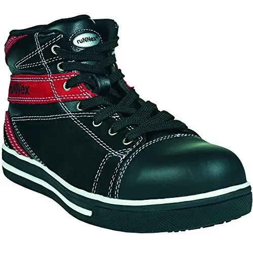 Runnex Sicherheitsschuhe SportStar S3, 5343 - Unisex Stiefel aus Echtleder - Arbeits- & Schutzkleidung in Größe 39, atmungsaktiv und strapazierfähig. Ideal für Bau und Industrie mit S3 Sicherheitsklasse und schmutz- sowie wasserabweisendem Material.