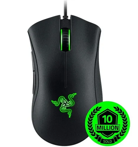 RAZER Razer DeathAdder Essential Gaming-Maus - Legendäre Gaming-Maus für präzises Gameplay. Die Razer DeathAdder Essential vereint Ergonomie und Haltbarkeit, ideal für leidenschaftliche Gamer und E-Sport-Enthusiasten.