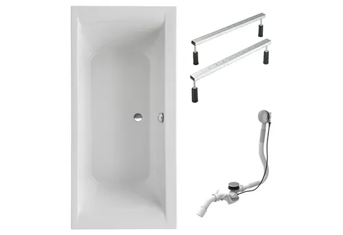 Schulte Badewanne Onda, 170x75 cm, Komplett-Set von Schulte
