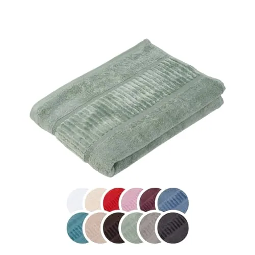 liebling Duschtuch Bio Baumwolle, Serie Organic, 500 gr. / m², 70 x 140 cm, 60 Grad, saugstark, schnelltrocknend, Farbe: Mint