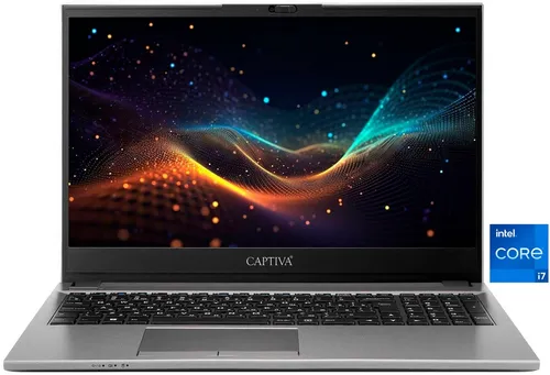 CAPTIVA Business/Office I10-0773GE Notebook - Leistungsstarkes 15,6 Zoll Notebook mit Intel Core i7, 32 GB RAM und 2 TB SSD. Ideal für professionelle Anwendungen mit zuverlässiger Hardware und durchdachtem Design.
