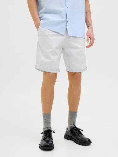 JACK & JONES Male Chino Shorts Regular Fit in weiß von Jack & Jones