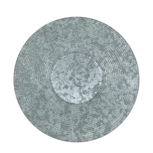 Produktbild Dekoteller Zinkteller Ø35cm Antik-Finish für Dekorationen